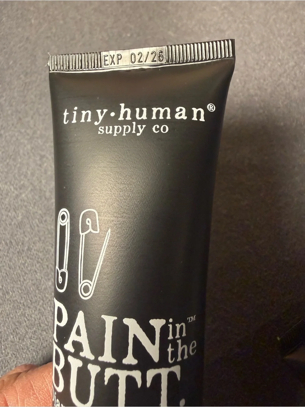 Tiny Human Pain In The Butt Diaper Rash Cream Max Strength Babies Exp. 2/26 - Picture 7 of 8